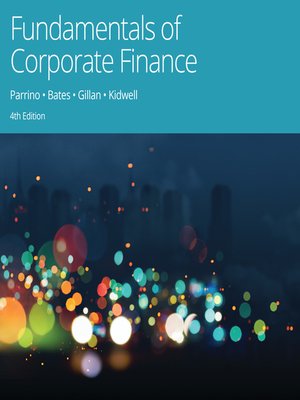 cover image of Fundamentals of Corporate Finance